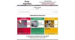 Desktop Screenshot of portafrigorifica.com.br